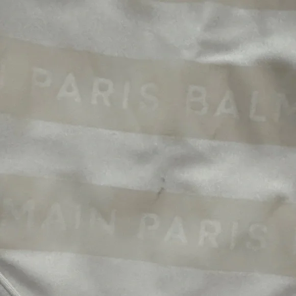 Balmain Ivory Logo Bodysuit/bathing suit - Picture 3 of 6